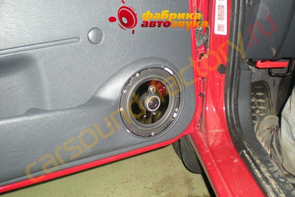 Установка акустики Mystery Citroen Berlingo