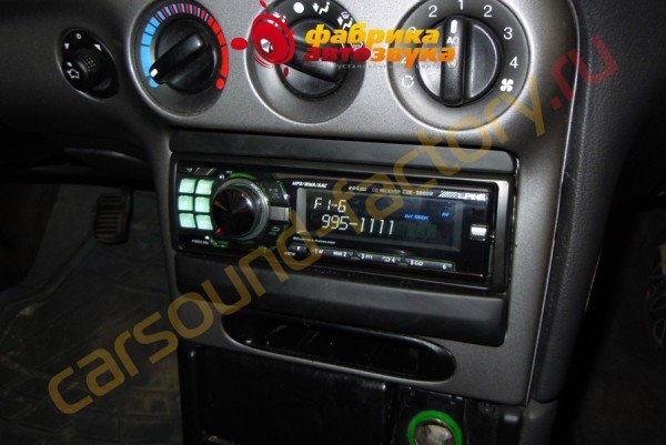 Установка магнитолы Alpine Alpine CDE-9880R Ford Mondeo