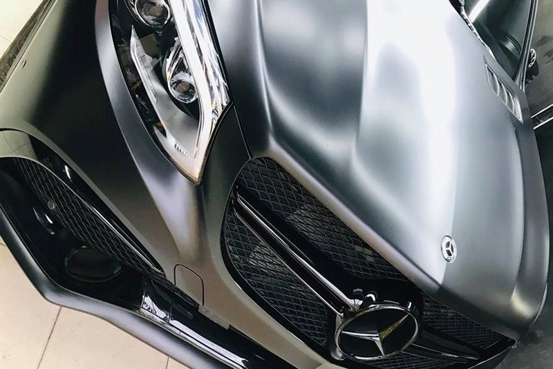 Оклейка виниловой пленкой Mercedes