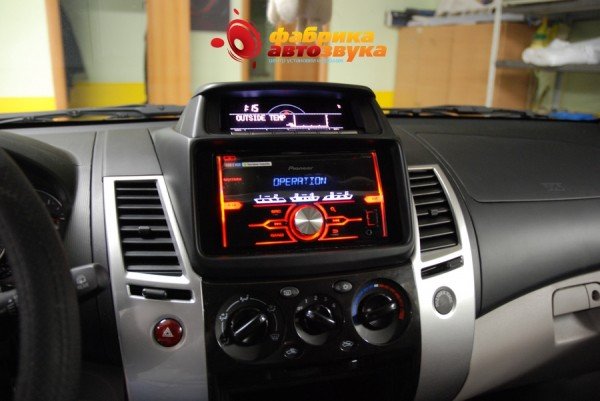 автомагнитола Pioneer Pioneer Mitsubishi Pajero Sport