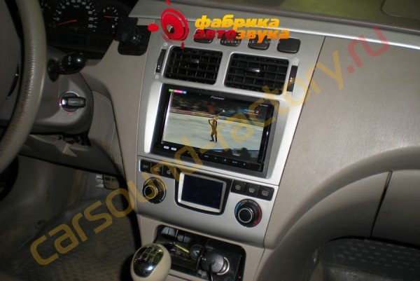 подключение цифрового tv-tuner'а AVIS Chery Fora
