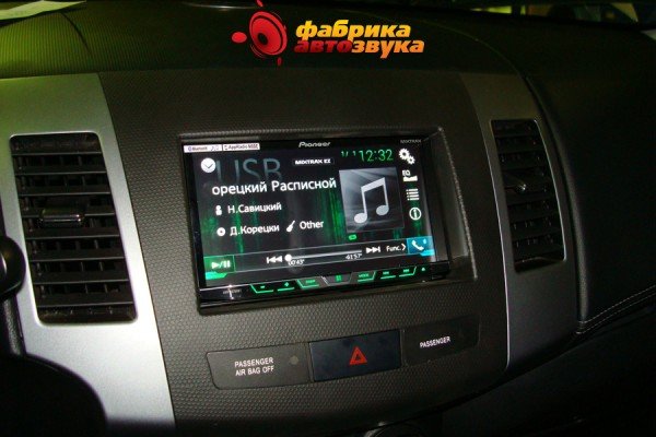 Магнитола 2din Pioneer AVH-X5700BT Mitsubishi Outlander XL