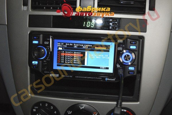 Автомагнитола Mystery MDD-4301BS Chevrolet Lacetti