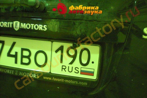 установка камеры заднего вида - SsangYong Rexton