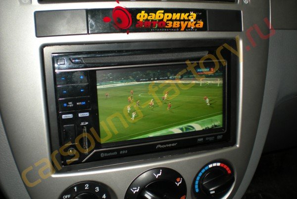 установка цифрового тв-тюнера AVIS AVS2000DVB AVIS AVS2000DVB Chevrolet Lacetti