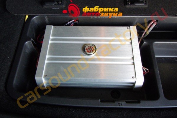 установка усилителя DLS MA41 SsangYong Kyron