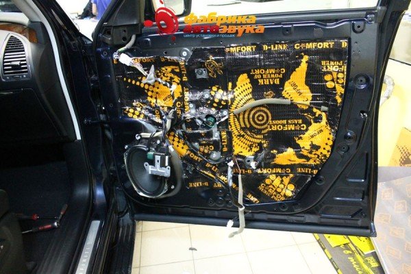 шумоизоляция двери инфинити Comfort Infiniti QX 80