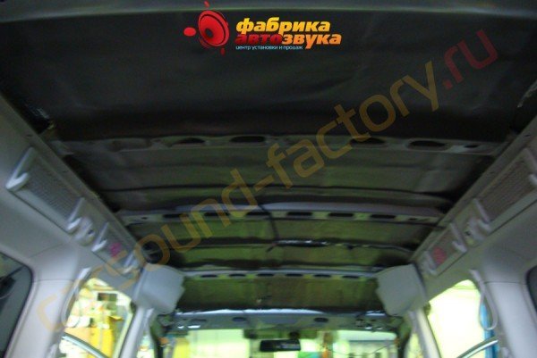 шумоизоляция потолка SGM Volkswagen Caddy