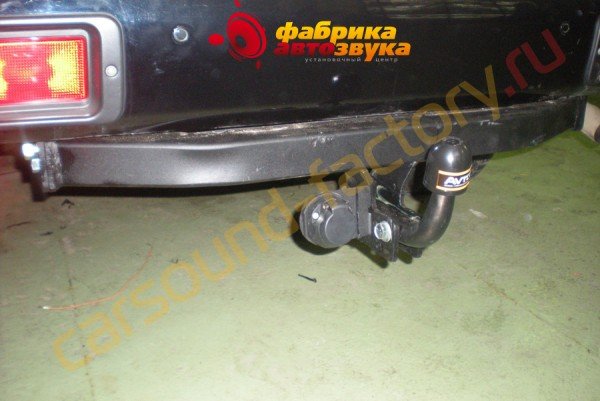 установка фаркопа - Mitsubishi Pajero