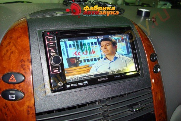 установка тв тюнера AVIS Toyota Sienna