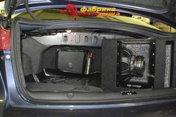 Сабвуфер Alpine Alpine SBE-1243BP Mitsubishi Lancer X