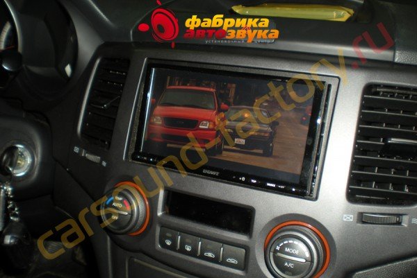 установка 2din автомагнитолы Sony XAV-E70BT SONY XAV-E70BT Kia Magentis