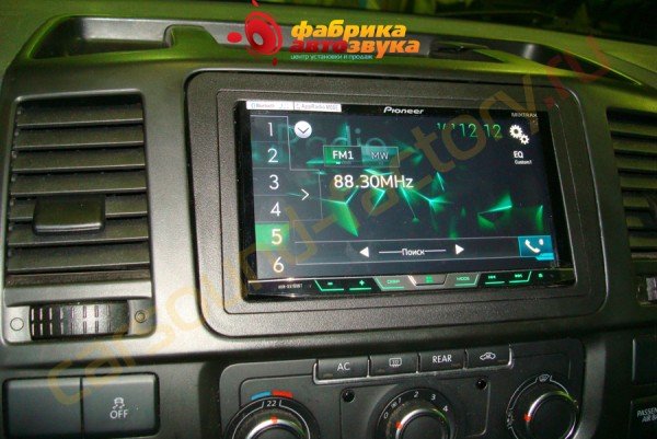 автомагнитола Pioneer AVH-X5700BT Pioneer AVH-X5700BT Volkswagen Caravelle
