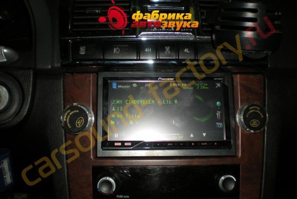 установка головного устройства Pioneer Navgate 42 Pioneer Navgate 42 SsangYong Rexton