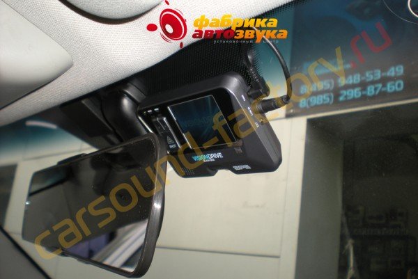 установка видеорегистратора Vision Drive Vision Drive Opel Antara