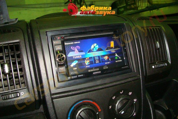 автомагнитола Kenwood DDX 4055BT Kenwood DDX 4055BT Fiat Ducato