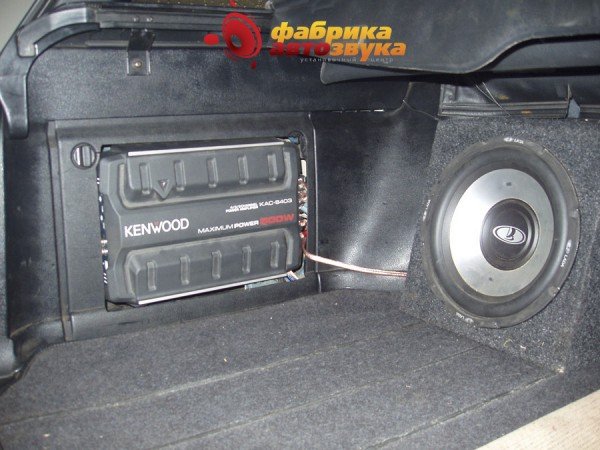 Усилитель Kenwood KAC-8403 Volkswagen Passat 3