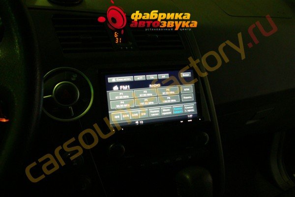 установка автомагнитолы SONY XAV-E722 SONY XAV-E722 SsangYong Kyron