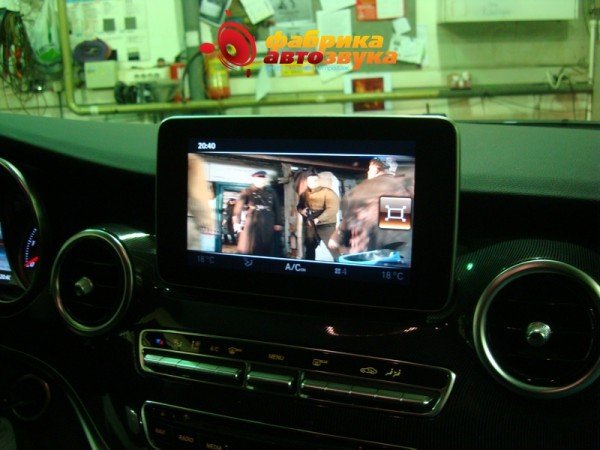 цифровое тв AVIS Merсedes V class