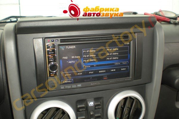 подключение автомагнитолы Kenwood DDX 3058 Kenwood DDX 3058 Jeep Wrangler