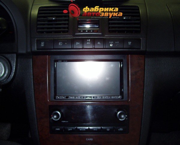 Установка магнитолы 2din Pioneer Pioneer AVIC-HD3BT SsangYong Rexton