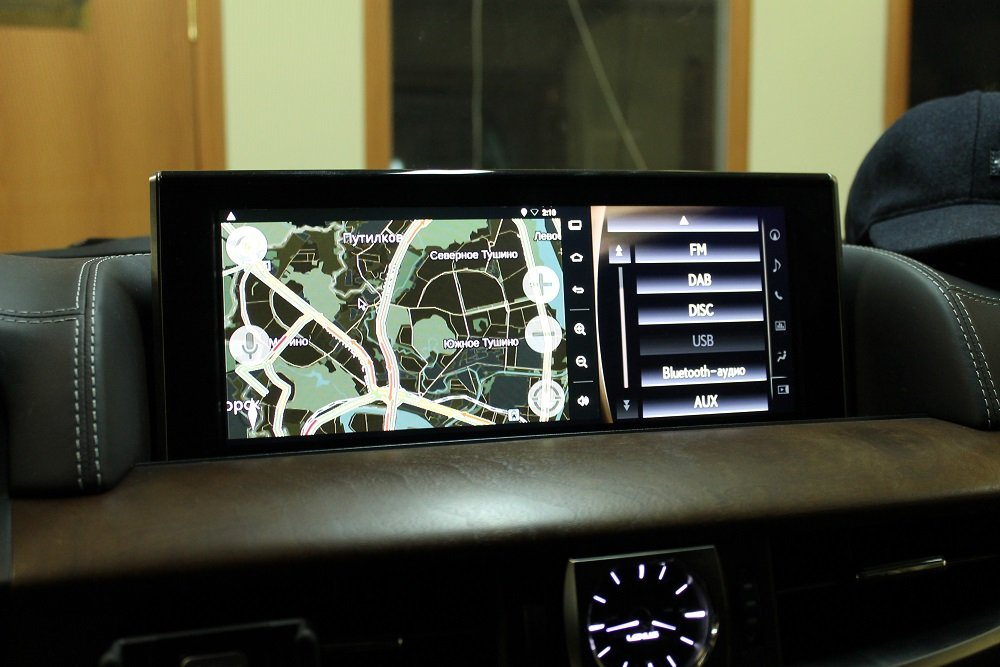 Установка Яндекс навигатора и Android системы в Lexus LX 570
