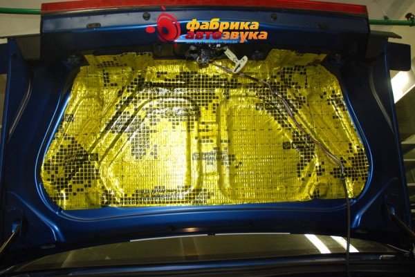 шумоизоляция багажника Comfort Dodge Challenger SRT