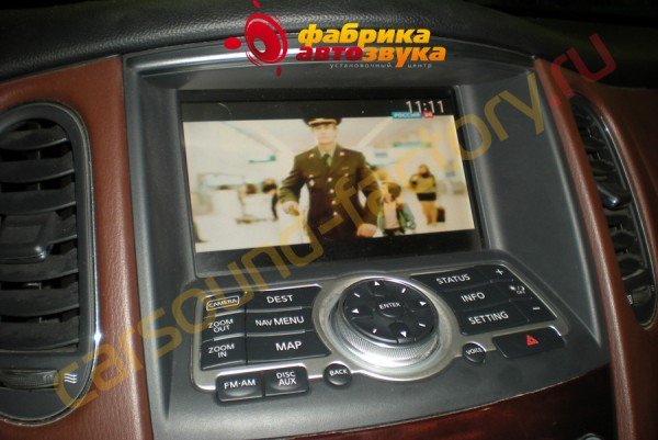 цифровой тв тюнер к родному монитору AVIS AVS5000DVB Infiniti EX 35