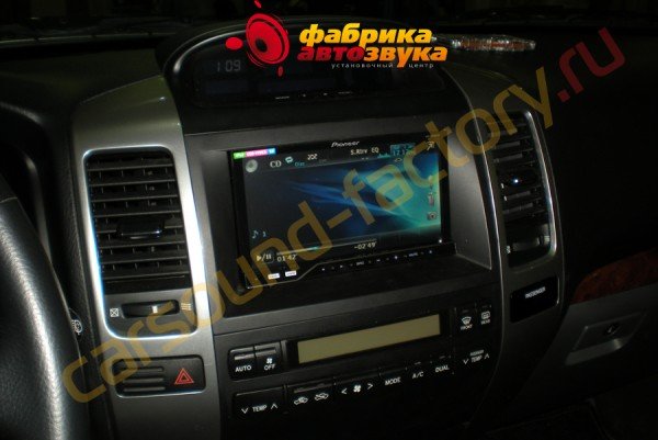 автомагнитола 2din Pioneer AVH-P4300DVD Pioneer AVH-P4300DVD Toyota Land Cruiser Prado 120