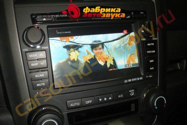 Цифровой тв тюнер к штатной автомагнитоле AVIS AVS2000DVB Honda CR-V