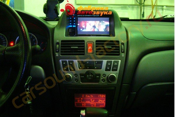 перенос штатного компьютера - Nissan Almera