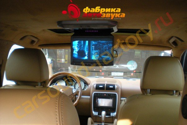 потолочный монитор Alpine PKG-2100P Alpine PKG-2100P Porsche Cayenne Gemballa