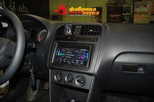 автомагнитола JVC 2din JVC Volkswagen Polo