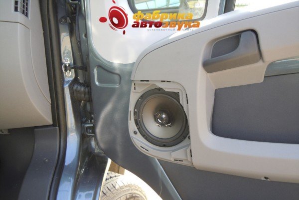 Установка акустики DLS (фронт) DLS 126 Peugeot Boxer