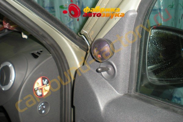 установка твитеров Morel Maximo 6 Morel Maximo 6 Renault Sandero