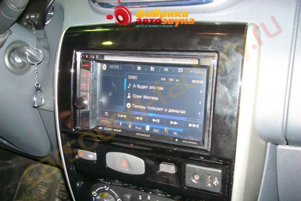 магнитола Kenwood DDX 4015BT Kenwood DDX 4015BT Nissan Terrano 2015