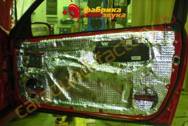шумка двери в два слоя SGM Merсedes C230 Compressor