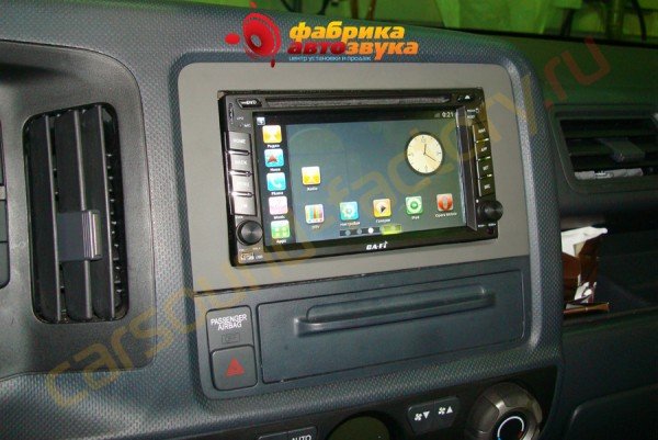 Установка штатной китайской автомагнитолы 2din - Hyundai Redgeline