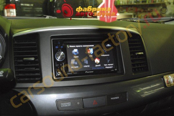 Автомагнитола Pioneer AVIC-F900BT Pioneer AVIC-F900BT Mitsubishi Lancer X