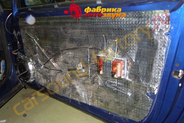 установка акустики DLS R6A Opel Corsa