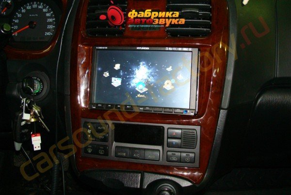 Установка GPS модуля на штатную автомагнитолу - Hyundai Sonata