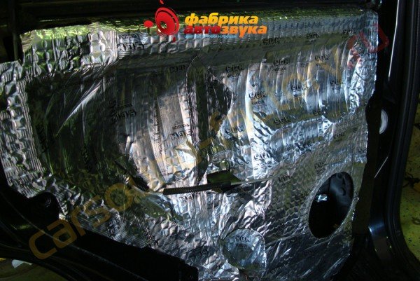 шумоизоляция двери SGM Jeep Grand Cherokee