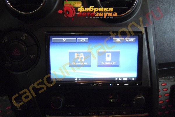 Автомагнитола SONY SONY XAV-E70BT SsangYong Actyon
