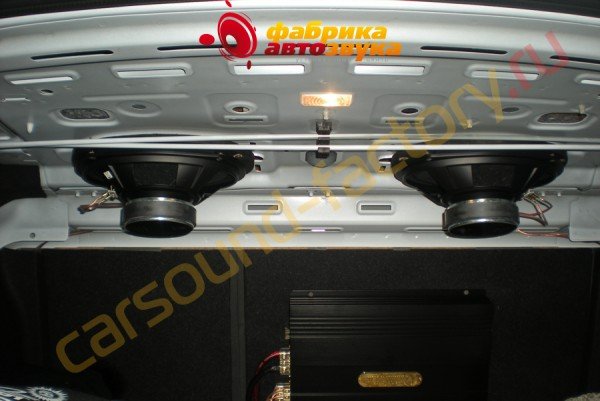 установка задней акустики DLS 960 DLS 960 Chevrolet Cruze