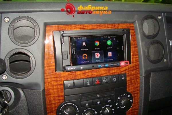 Магнитола 2din Sony XSP-N1BT Jeep Commander
