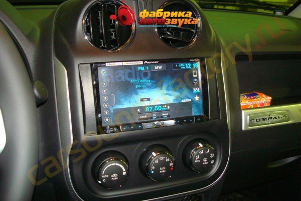 автомагнитола Pioneer AVH-X8500BT Pioneer AVH-X8500BT Jeep Compass
