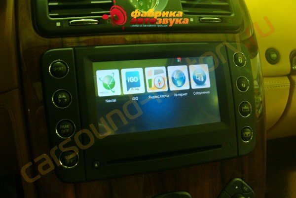 навигация на штатный монитор Navibox Maserati Quattroporte