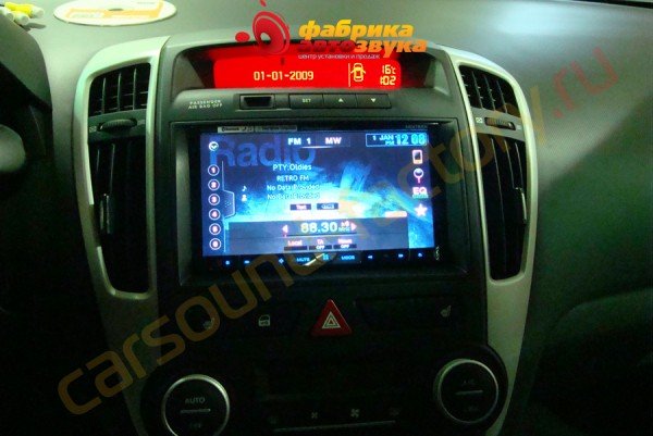 магнитола Pioneer AVH-X8500BT Pioneer AVH-X8500BT Kia Ceed