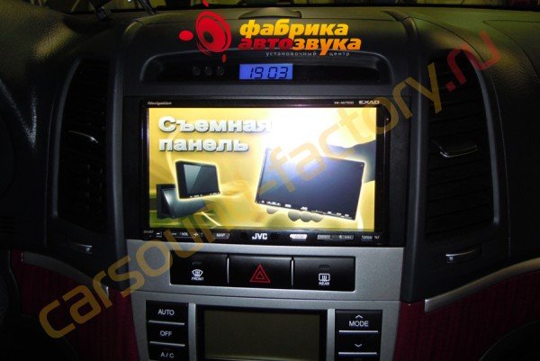 JVC KW-NX7000 JVC KW-NX7000 Hyundai Santa Fe