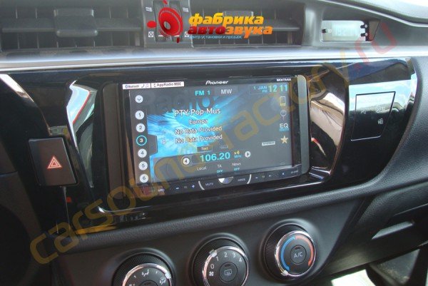 магнитола Pioneer AVH-X8500BT Pioneer AVH-X8500BT Toyota Corolla 2013